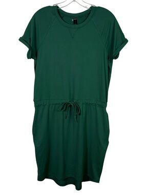 Kyodan | Dresses | Kyodan Moss Jersey Dress Builtin Shelf Bra Sleeveless  Dress Sz Small | Poshmark
